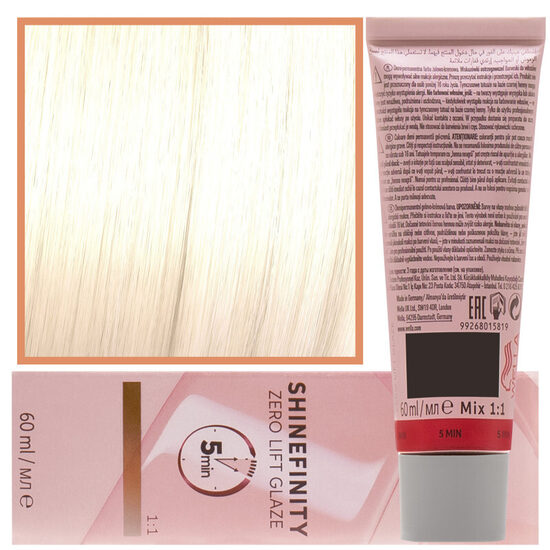 Wella Shinefinity Zero Lift Glaze Hair Dye 60ml - 010/36 
